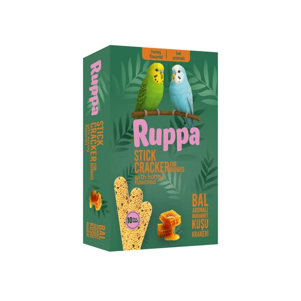 Ruppa 10Lu Muhabbet Kuşu Krakeri Ballı ürün görseli 1