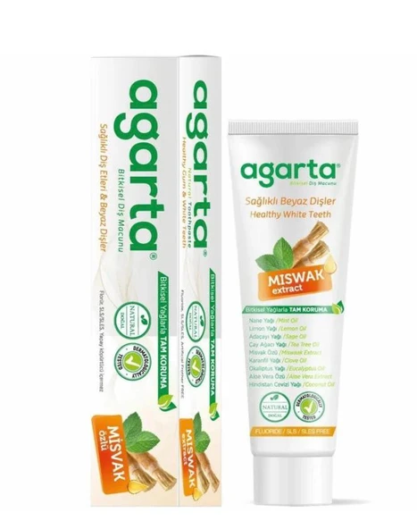 Agarta Misvak Özlü Diş Macunu 100 Ml ürün görseli 1