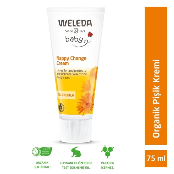 Weleda Calendula Organik Pişik Kremi 75ml ürün görseli 1