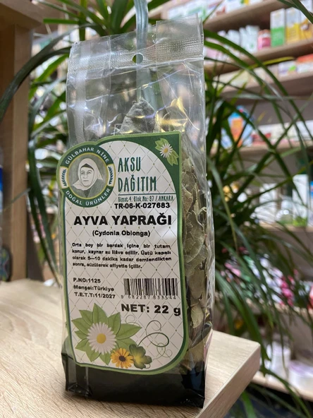 Aksu Dağıtım Ayva Yaprağı 22 Gr ürün görseli 1