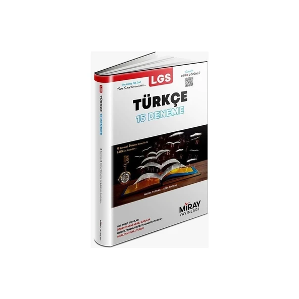 Miray Yayınları 8. Sınıf LGS Türkçe 15 Deneme ürün görseli 1