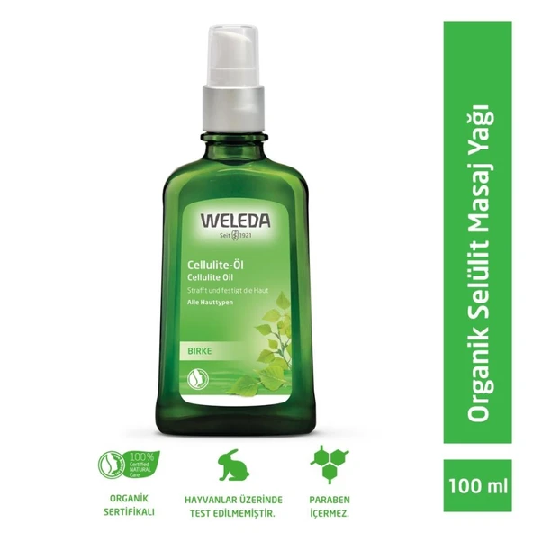 Weleda Birke Cellulite-Oil Selülit Yağı 100ml ürün görseli 1