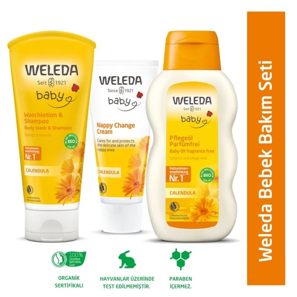 Weleda Bebek Bakım Seti ürün görseli 1
