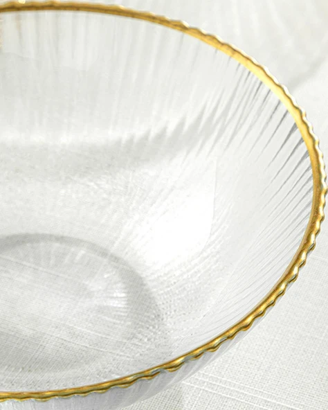 English Home Graceful Cam Kase Gold 15 CM ürün görseli 1