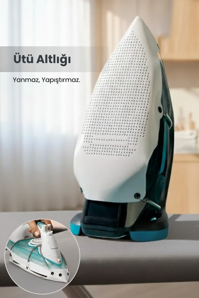 Kolay Kayar Teflon Ütü Altlığı -  Yanmaz Yapışmaz İz Bırakmaz Ütü Tabanı ürün görseli 1