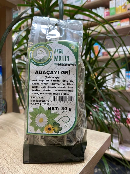 Aksu Dağıtım Adaçayı Gri 30 Gr ürün görseli 1
