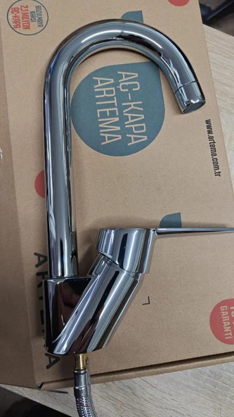 Artema A42442 Solid S yüksek Lavabo Bataryası Döner Borulu ürün görseli 1