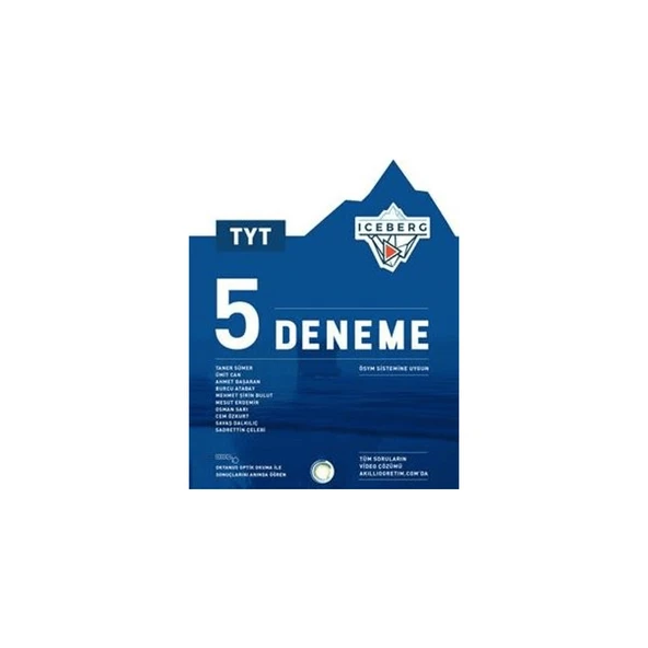 Tyt Iceberg 5 Deneme ürün görseli 1