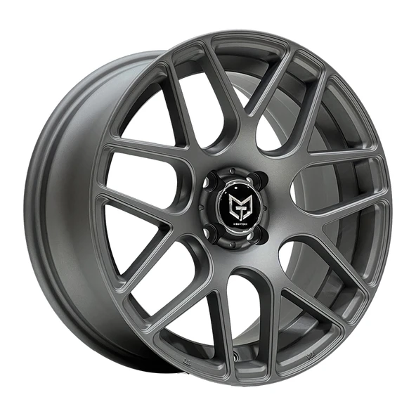 AKD-A181-03 7.5x17" 4x100 ET35 73.1 Matt Gun Metal 17 İnç Jant Takımı (4 Adet) ürün görseli 1