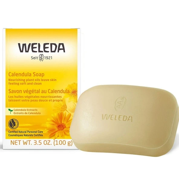 Weleda Calendula Özlü Bitkisel Sabun 100gr ürün görseli 1