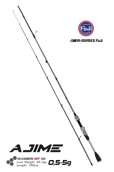 Ajime 198cm 05-5gr LRF Kamışı FAJ-662UL ürün görseli 1