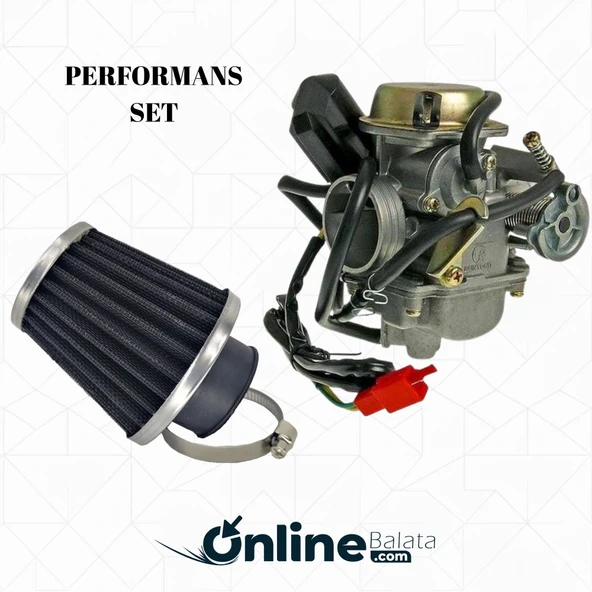 Mondial HS 150 / RS 151 / GY6 150 Karbüratör Performans Seti ürün görseli 1