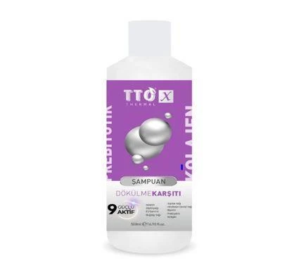 TTO X Kolajen ve Prebiyotik Dökülme Karşıtı Şampuan 500ml ürün görseli 1