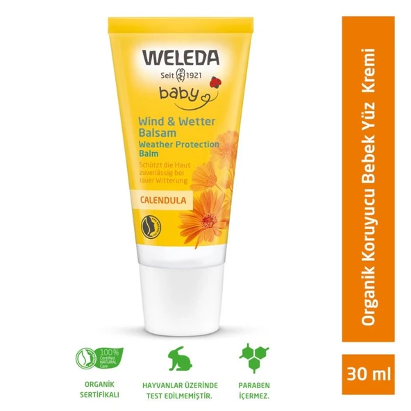 Weleda Calendula Koruyucu Organik Yüz Kremi 30ml ürün görseli 1
