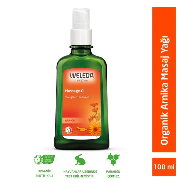 Weleda Arnika Masaj Yağı 100ml ürün görseli 1