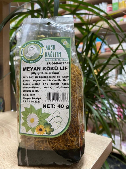 Aksu Dağıtım Meyan Kökü Lif 40 Gr ürün görseli 1