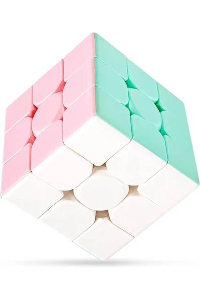 Toyaş Speed Cupe Küp Zeka Küpü 3x3 Pastel Renkler Hız Küpü,Fidget Oyuncak Seyahat Zeka Oyunu ürün görseli 1