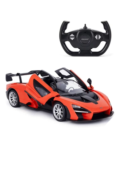 Toyaş Uzaktan Kumandalı McLaren Senna Orijinal Lisanslı Kapıları Açılan Araba Turuncu ürün görseli 1