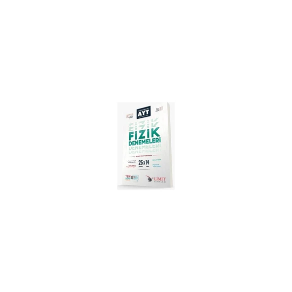 Limit Ayt 25 Li Fizik Denemeleri ürün görseli 1