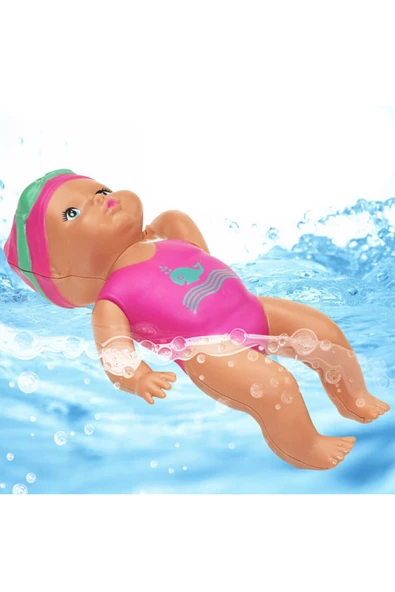 Toyaş Yüzen Bebek Kurmalı Eğlenceli Su Oyuncağı ürün görseli 1