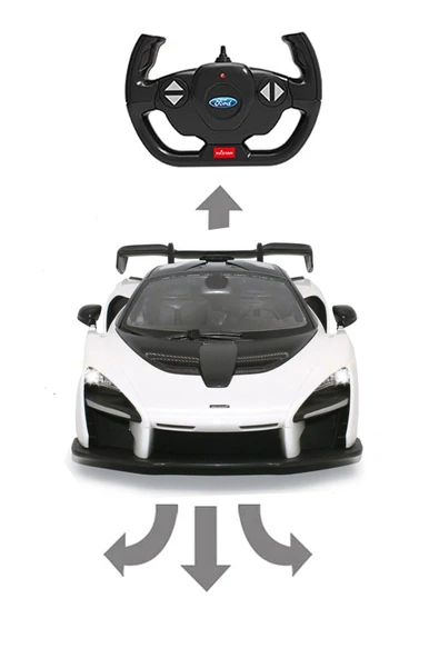 Toyaş Uzaktan Kumandalı McLaren Senna Orijinal Lisanslı Kapıları Açılan Araba Turuncu ürün görseli 1