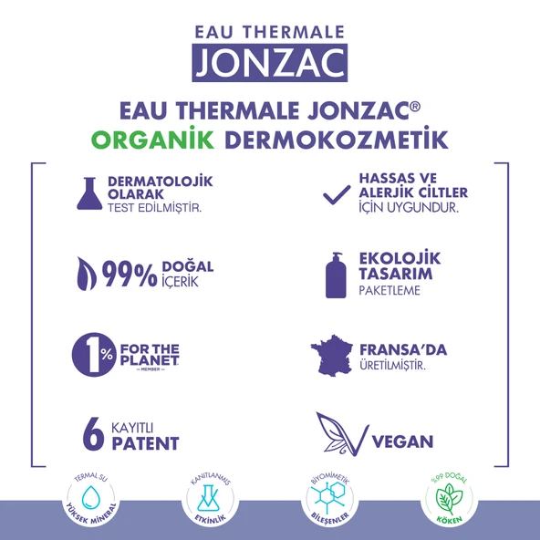 Eau de Jonzac Organic Oxygenating Cleansing Foam 150 ml - Resim 2