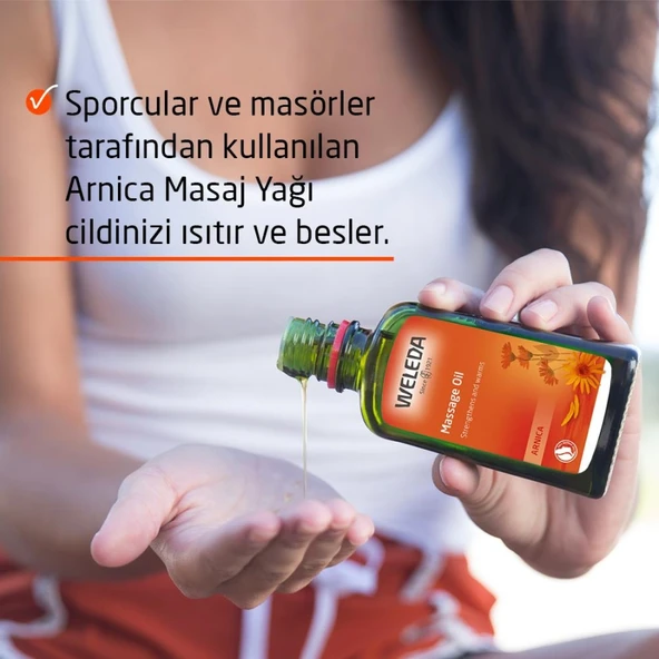 Weleda Arnika Masaj Yağı 100ml - Resim 4
