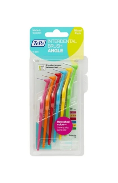 TePe Angle Arayüz Fırçası Karışık Mix Set T123 ürün görseli 1