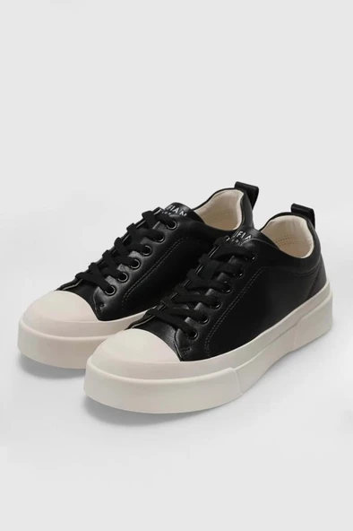 Lufian MIA 121230038 Kadın Sneaker Ayakkabı Siyah 36-40 ürün görseli 1