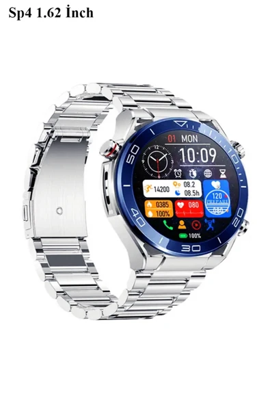 AVŞA Global Watch SK4-SP4 Akıllı Saat 1,62inç 49mm Ip67 Full Hd Ekran Sesli Arama Nfc 2 Kordonlu ürün görseli 1
