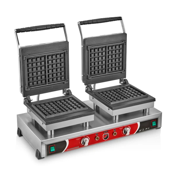 Işıkgaz Çiftli, Kare Desenli Waffle Makinesi ürün görseli 1