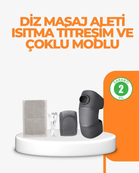 Ntc Isı Kontrollü Diz Masaj Aleti Titreşim Ve Isı Terapisi ürün görseli 1