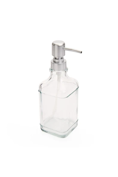 MİEN Mien 2'li Standlı Sıvı Sabunluk - Şeffaf - 500 ml ürün görseli 1
