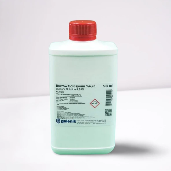 Galenik Burrow Solüsyon 500 Ml ürün görseli 1