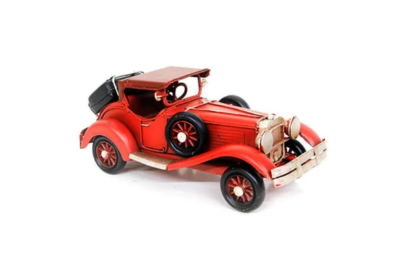 Dekoratif Nostaljik Metal Araba C0671-M180 ürün görseli 1