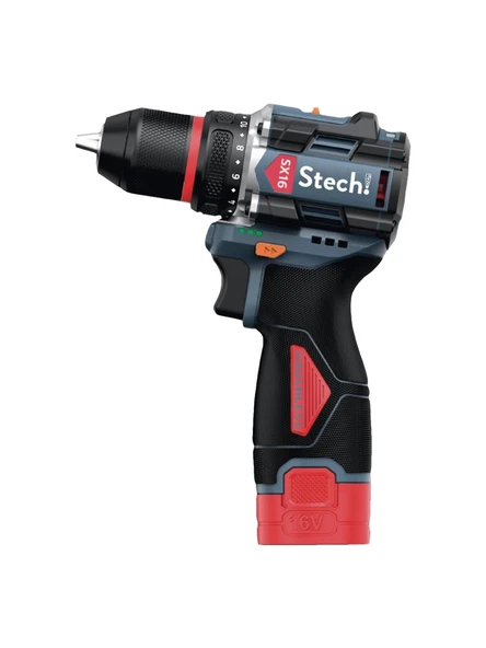 Stechend SX16 2x2 Ah 16V Çift Akülü Matkap ürün görseli 1