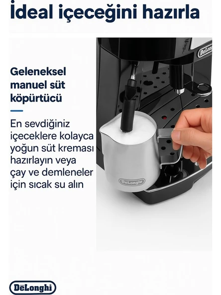 Delonghi ECAM 22.110.B Otomatik Kahve Makinesi - Resim 2