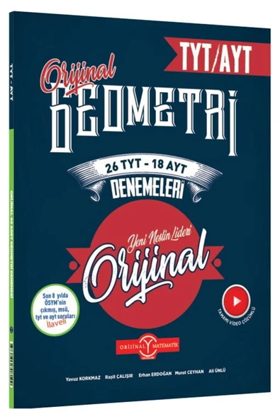 Orijinal Geometri 26 Tyt-18 Ayt Deneme ürün görseli 1