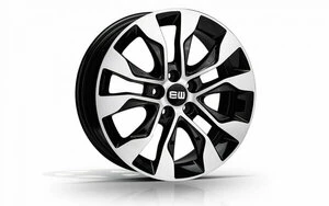 AKD-G298-02 6.5x16" 5x98 ET35 58.1 Black Lip Polished 16 İnç Jant Takımı (4 Adet) ürün görseli 1
