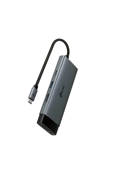 TP-LINK UH7021C USB Type-C 7'si 1 arada Hub ürün görseli 1