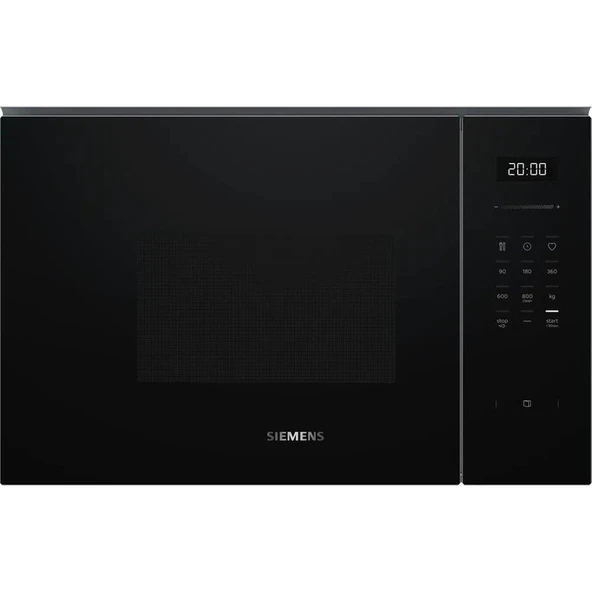 Siemens BE525LMB2 iQ500 Built-In Microwave with grill Siyah ürün görseli 1