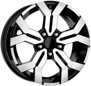 AKD-G367-01 6.5x16" 5x114.3 ET41 66.1 Black Lip Polished 16 İnç Jant Takımı (4 Adet) ürün görseli 1