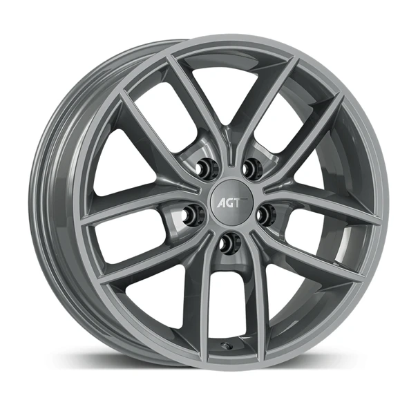 AKD-Y16255-01 6.5x16" 5x108 ET38 67.1 Matt Titan 16 İnç Jant Takımı (4 Adet) ürün görseli 1
