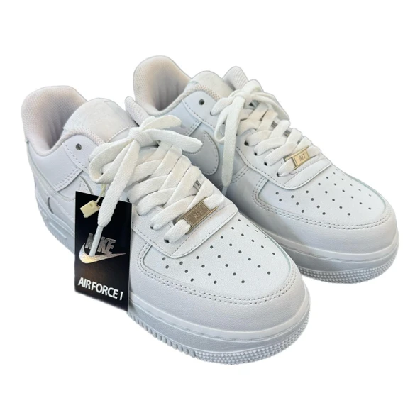Nike Air Force 01 All White Unisex Ayakkabı ürün görseli 1