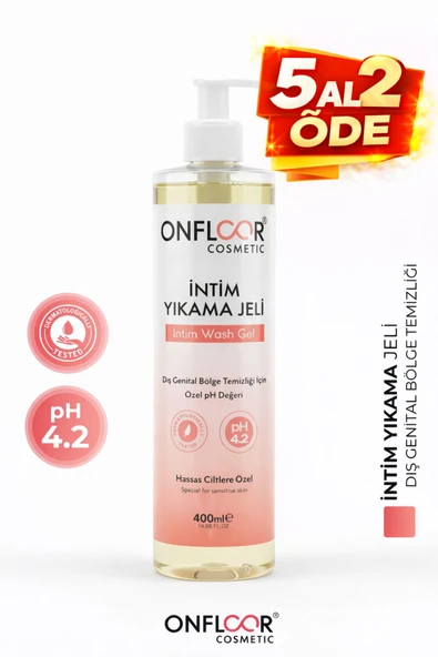 ONFLOOR İntim Bakım Jel | Hassas Bölge İçin Nazik Temizlik ve Ferahlık ürün görseli 1
