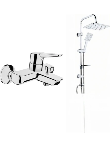 Artema Solid S Banyo Bataryası ve Tema Carismo Tepe Duş Seti ürün görseli 1