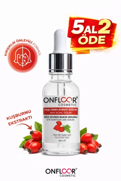 ONFLOOR Yaşlanma Karşıtı Anti Aging Göz Ve Çevresi Bakım Serumu 30ml ürün görseli 1