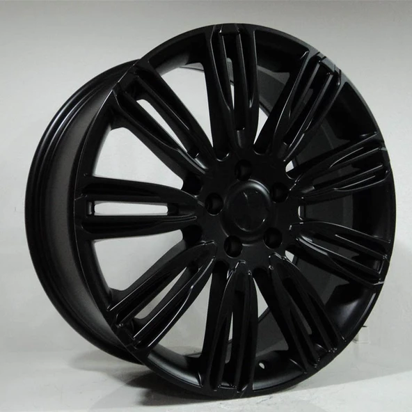 AKD-ADY210-02 9.0x20" 5x108 ET45 63.4 Black Machined 20 İnç Jant Takımı (4 Adet) ürün görseli 1