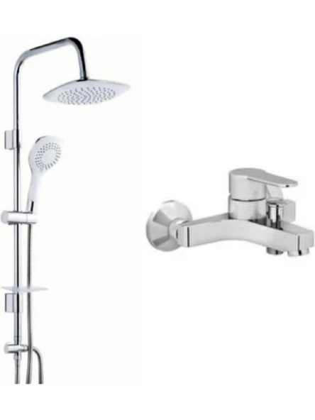 Artema Win S Banyo Bataryası ve Tema Bianco 5f Tepe Duş Seti ürün görseli 1