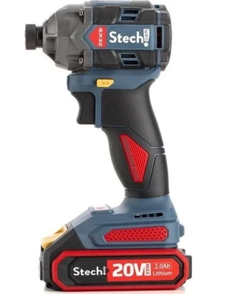 Stechend SX32 2X2.0 Çift Akülü Kömürsüz Darbeli Matkap 20V 2.0AH ürün görseli 1